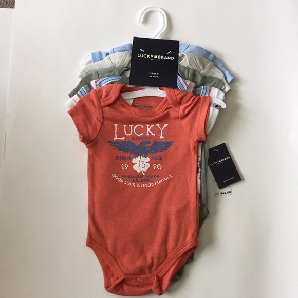 Lucky Brand Assorted Onesies - Picture 2 of 6